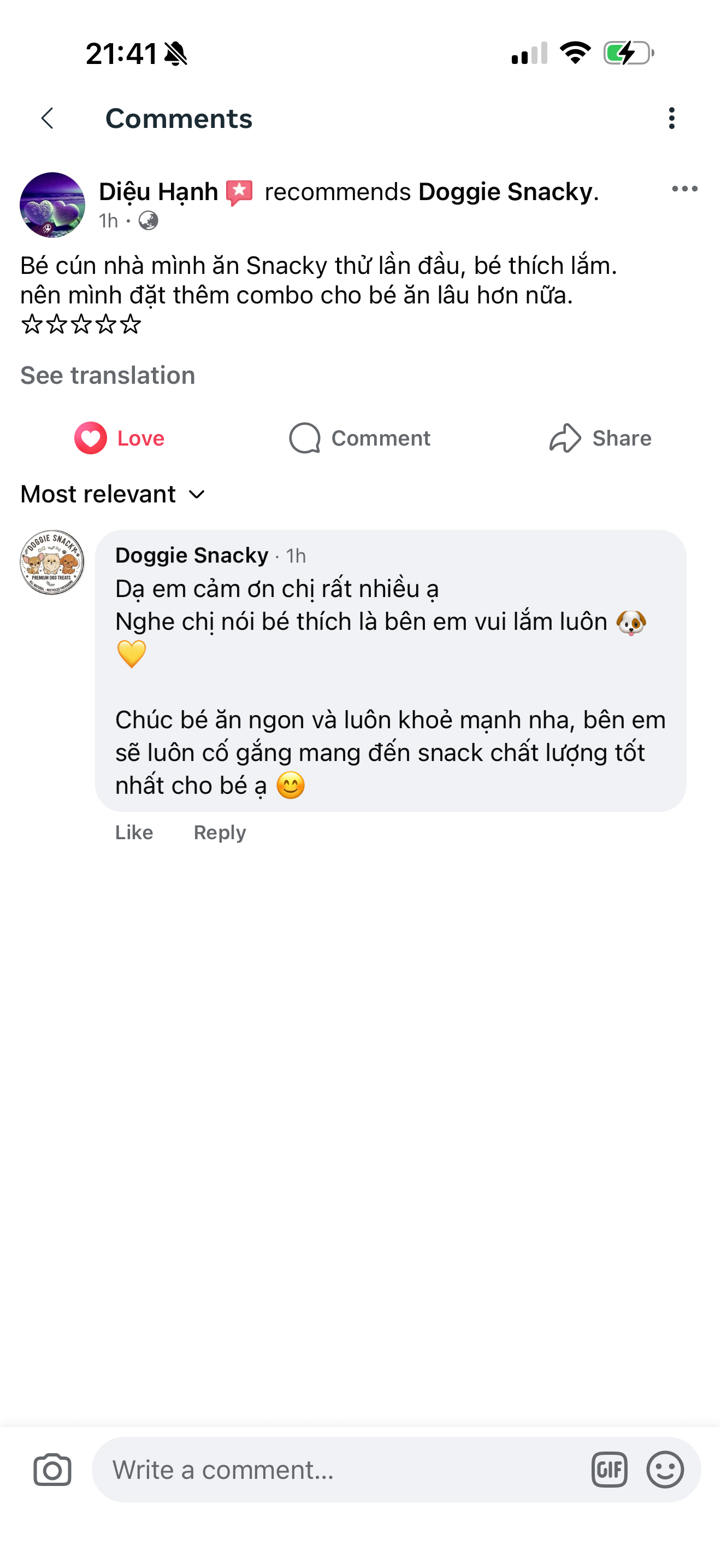 Customer Messenger review